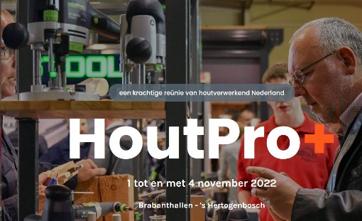 HoutPlus+ vakbeurs 1 tot 4 november 2022